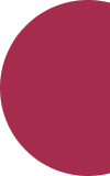 imagem de fundo com um semi círculo vermelho