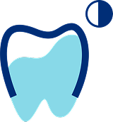 ícone representando escurecimento de dente